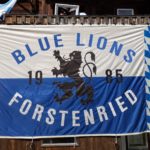 Blue Lions Forstenried Zaunfahne