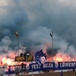 Heute vor einem Jahr: SC Preußen Münster vs. TSV 1860 München Die aktive Fanszene der Löwen brennt für den TSV 1860