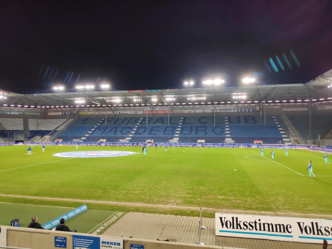 Stadion Magdeburg gegen den TSV 1860 München