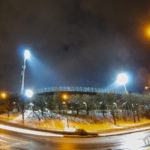 OB-Reiter: Gericht soll über Kapazität des Grünwalder Stadions entscheiden Grünwalder Stadion mit Flutlicht