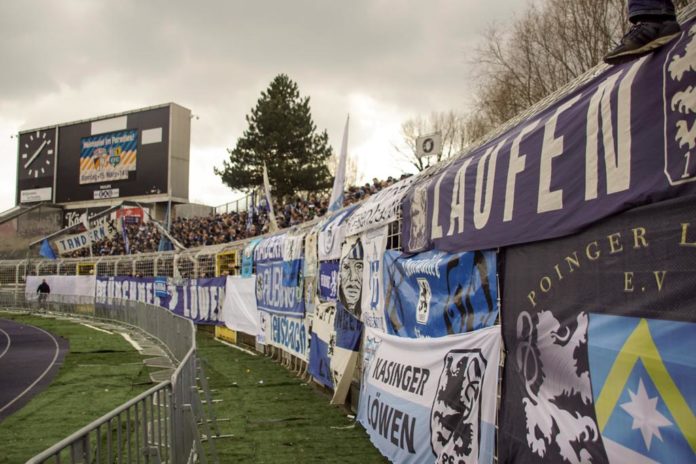 Jena TSV 1860 München Gästeblock
