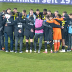 Lübeck TSV 1860 Mannschaftskreis nach 0:0