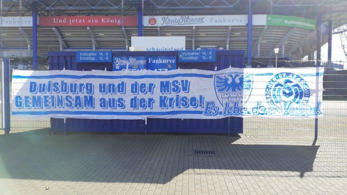 MSV Duisburg Plakat