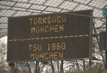 Vor dem Spiel Türkgücü TSV 1860 München Saison 2020/21 3.Liga