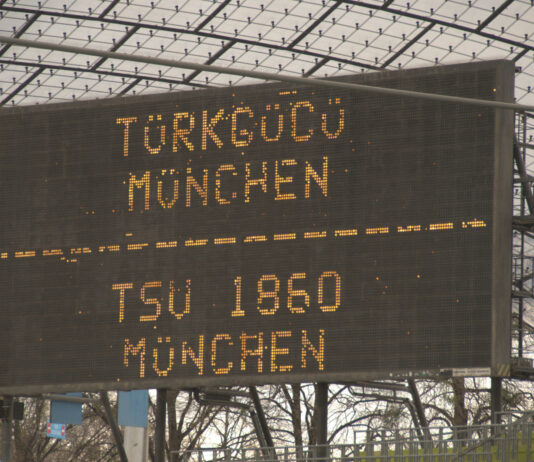 Vor dem Spiel Türkgücü TSV 1860 München Saison 2020/21 3.Liga