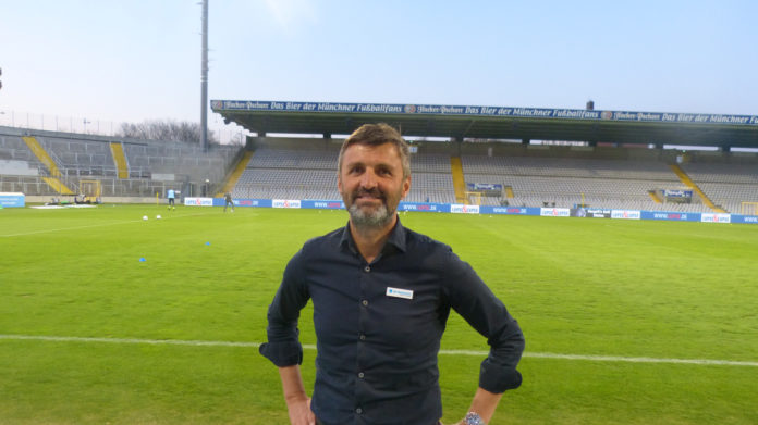 Michael Köllner im Grünwalder Stadion