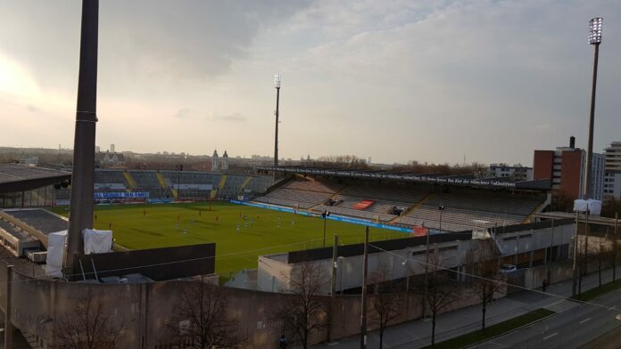 Grünwalder Stadion 20.04.2021 1860 Viktoria Köln