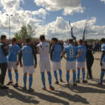 Mannschaft des TSV 1860 München nach der Niederlage gegen Ingolstadt