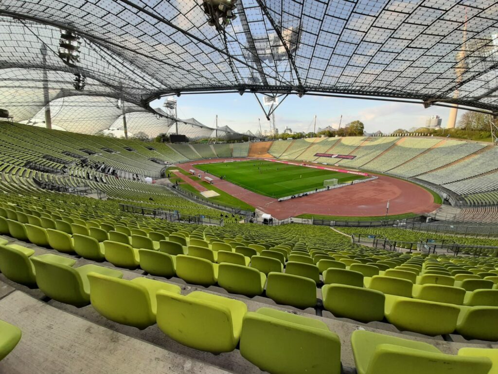 Olympiastadion München in der 3.Liga: Türkgücü - SC Verl