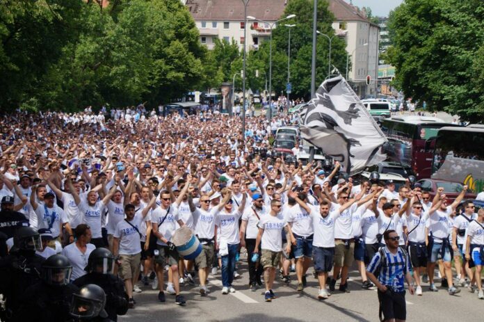 TSV 1860 Fanmarsch