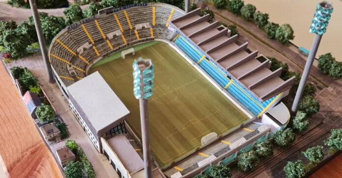 Grünwalder Stadion Modell