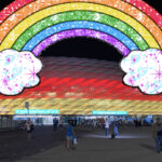 Allianzarena Regenbogen