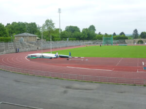 Stadion Rote Erde, Spielort von Dortmund II in der 3.Liga (BVB II - 1860)