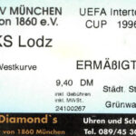 06.07.1996: Olaf Bodden trifft viermal für den TSV 1860 gegen LKS Lodz