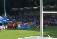 Kein Eröffnungsspiel in der Regionalliga mit den Löwen 13.7.2017 FC Memmingen - TSV 1860