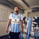TSV 1860 im Pokal gegen SV Darmstadt 98 mit Sondertrikot Trikot TSV 1860