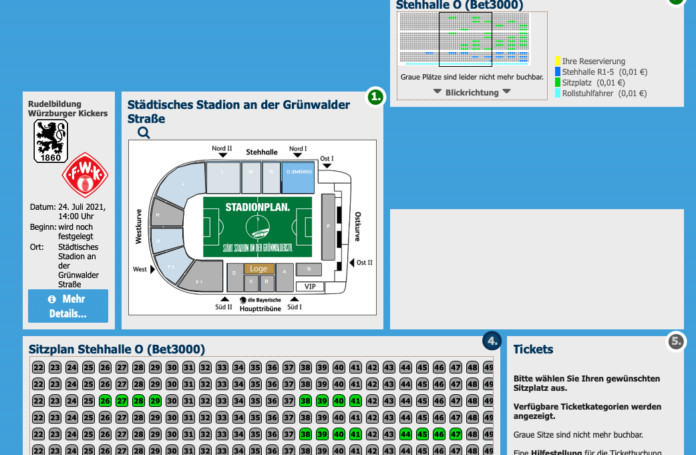 TSV 1860 Würzburg Tickets