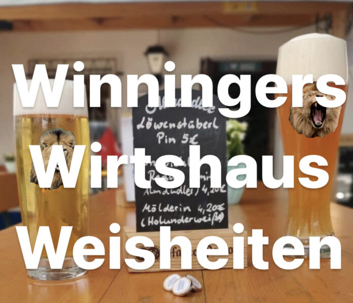 Bernd Winninger Wirtshaus Weisheiten