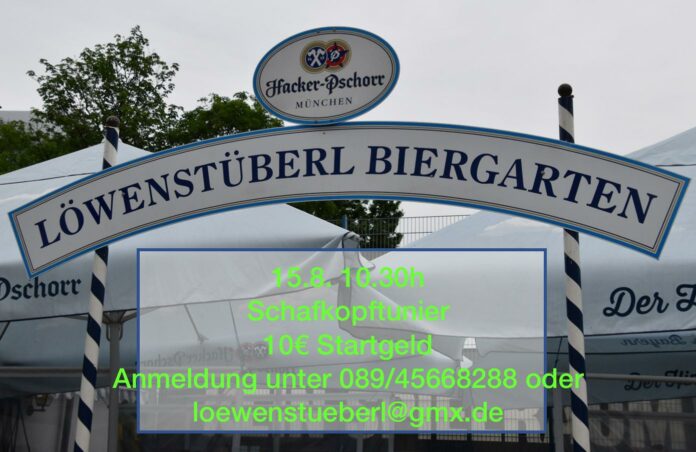 Schafkopfturnier Löwenstüberl TSV 1860 München