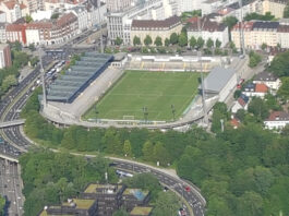 Luftaufnahme Grünwalder Stadion