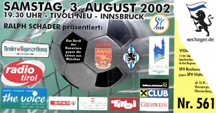 Ticket Arsenal - TSV 1860