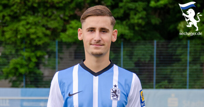 Milos Cocic Stürmer TSV 1860 Münchn 3-Liga Saison 2021-22