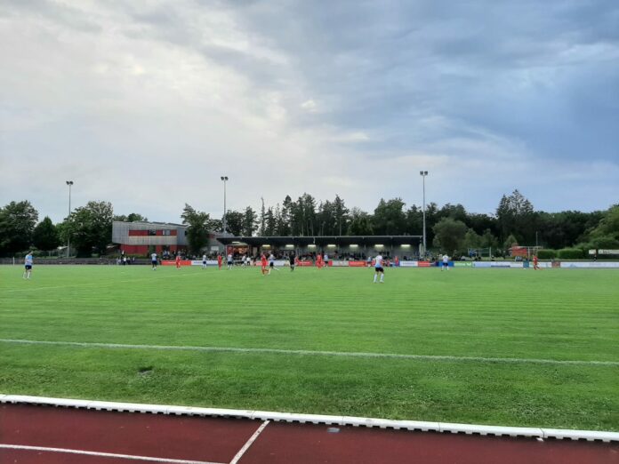 TSV 1860 München II Türkspor Augsburg Kies Arena Gilching 17.08.2021 TSV 1860 München II Türkspor Augsburg Kies Arena Gilching 17.08.2021