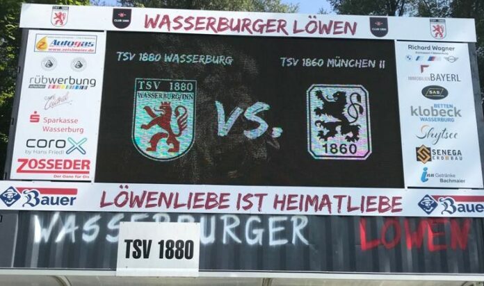 TSV 1880 Wassburg Gegen Den TSV 1860 München II Bayernliga Süd