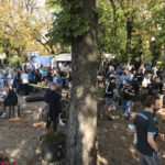 Löwen Ultras sammeln Spenden für Menschen in der Ukraine Löwenfans am Giesinger Grünspitz
