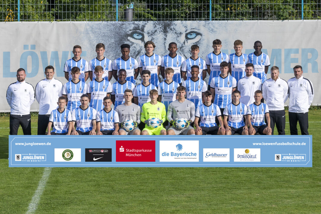 TSV 1860 München Mannschaftsfoto U17 2021/22