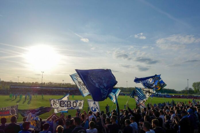 Illertissen Gegen Den TSV 1860 München In Der Regionalliga Bayern