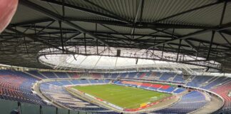 TSV Havelse in der HDI Arena in Hannover