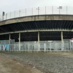 Leere Westkurve Beim Geisterspiel TSV 1860 München Gegen Magdeburg 04 12 2021