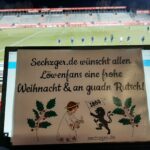 sechzger.de wünscht allen Löwenfans frohe Weihnachten! Weihnachtsgrüße an die Fans des TSV 1860 München von sechzger.de