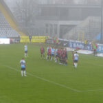 Richy Neudecker und Stefan Lex erzielen das Siegtor des TSV 1860 gegen den SV Wehen Wiesbaden