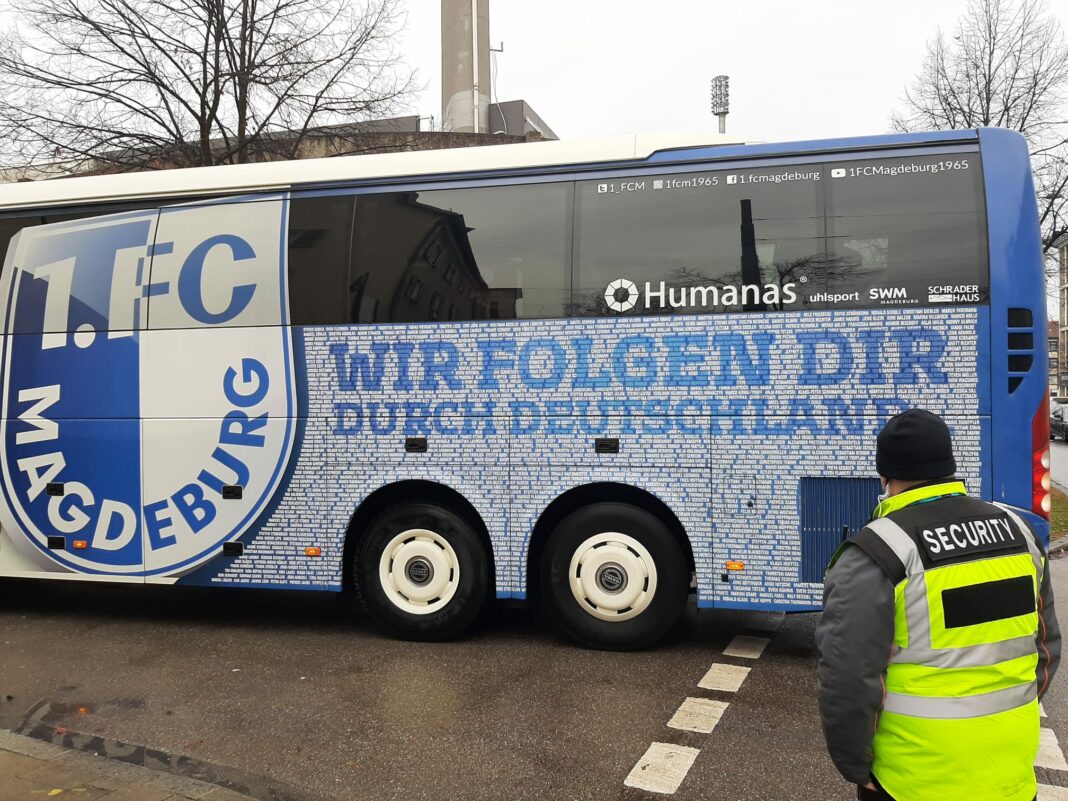 1. FC Magdeburg Bus