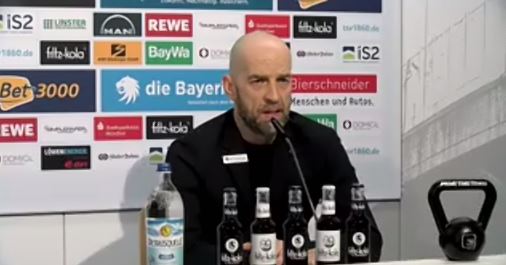 Günther Gorenzel Geschäftsführer TSV 1860 München In Der LÖWENRUNDE Pressekonferenz Vor Eintracht Braunschweig