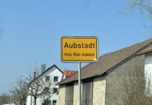 Gegnervorstellung 26/27: TSV Aubstadt e.V. Ortsschild Aubstadt