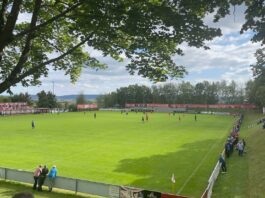 TSV Aubstadt Regionalliga Bayern NBN Arena Blick Auf Das Spielfeld