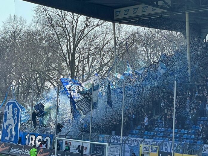 Waldhof 1860 20.3.22 Konfetti02 Waldhof 1860