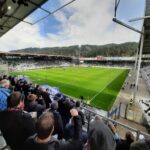 Blick Aus Dem Gästeblock Dreisamstadion SC Freiburg II TSV 1860 München