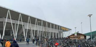 Europa Park Stadion Freiburg Außenansicht