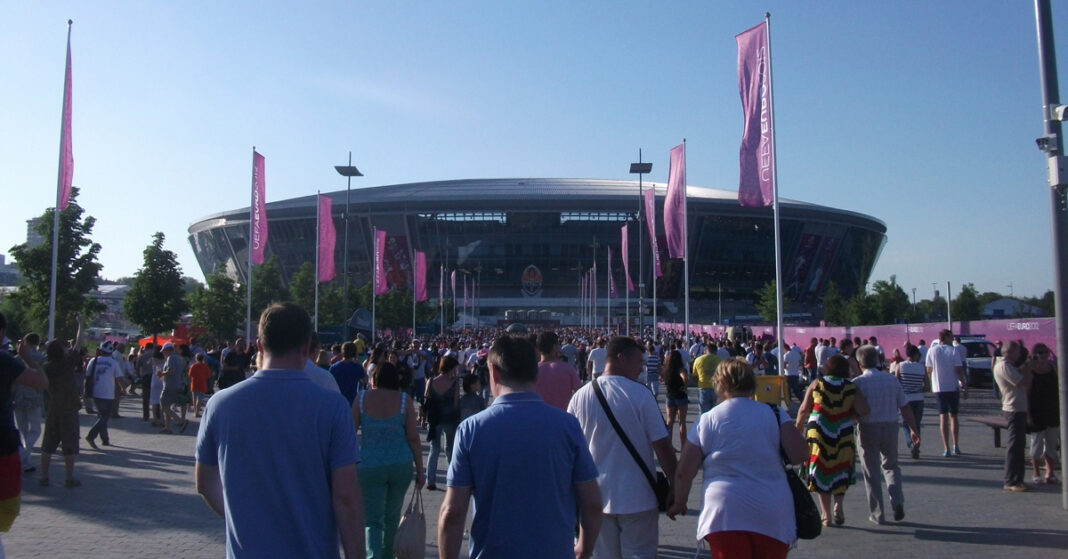 Europameisterschaft 2012 Ukraine Groundhopping Donezk
