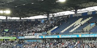 MSV Duisburg TSV 1860 München Ultras Fanszene im Oberrang