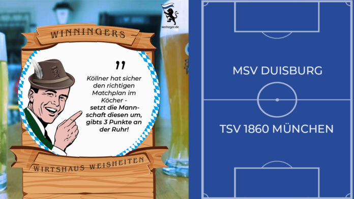Winningers Wirtshaus Weisheiten MSV Duisburg Gegen TSV 1860 München(1)