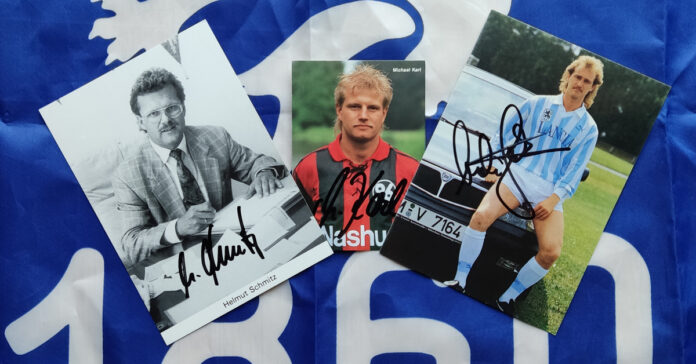Saison 84/85 Schmitz Karl Löbmann TSV 1860
