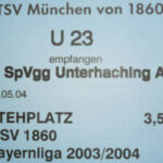 29.05.2004: Die Amateure des TSV 1860 kehren in die Regionalliga zurück TSV 1860 München U23 Amateure SpVgg Unterhaching