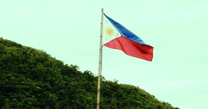 Philippinen Flagge