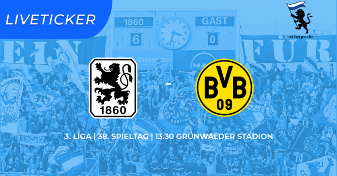 Sechzger.de Liveticker Tsv 1860 München Bvb II 3.liga