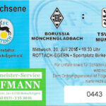 TSV 1860 – Mönchengladbach: Tickets erhältlich